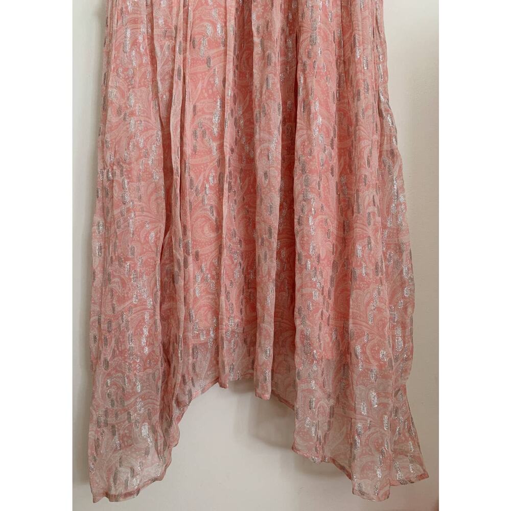 Flirt Combo Pink Ramy Brook Printed Ora Dress XS - Picture 12 of 15